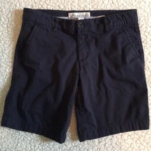 Aeropostale navy Bermuda shorts